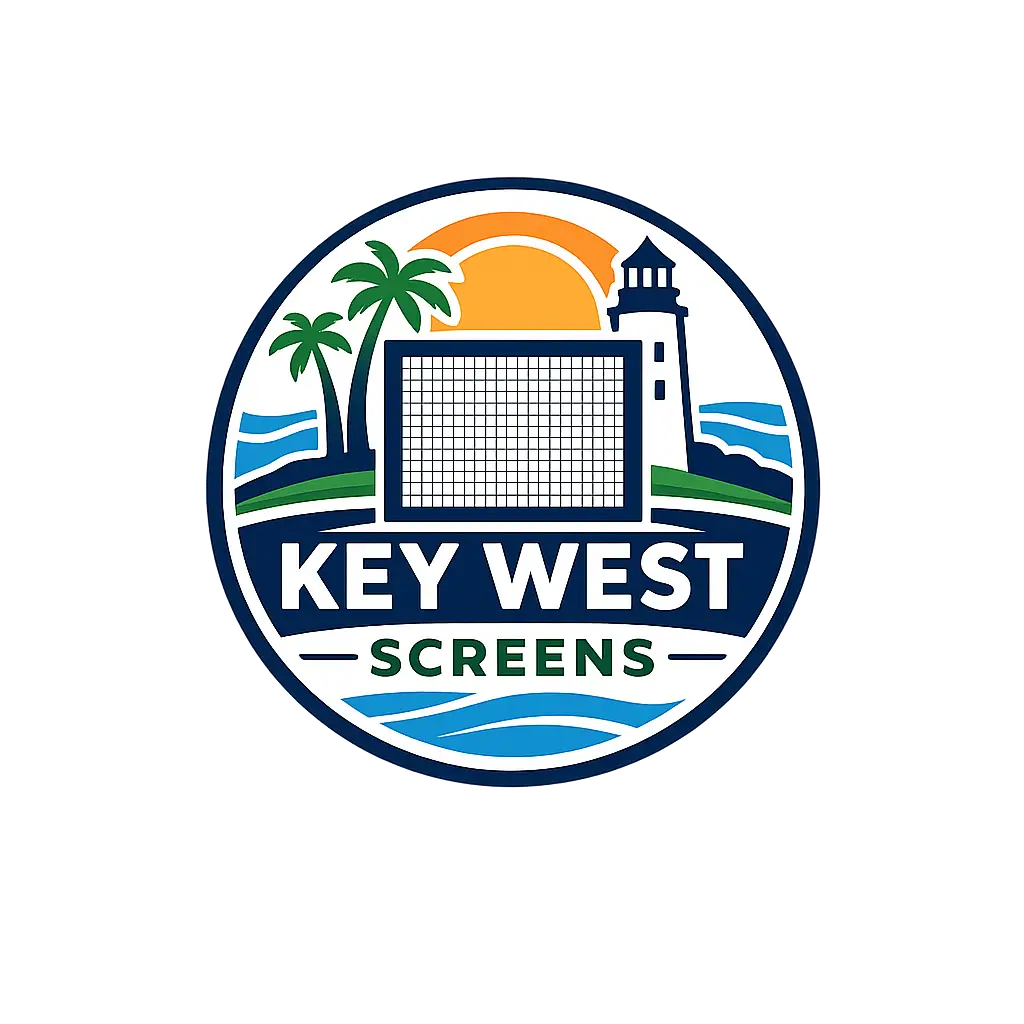 Key West Screens logo for screen enclosure services in Key West, FL